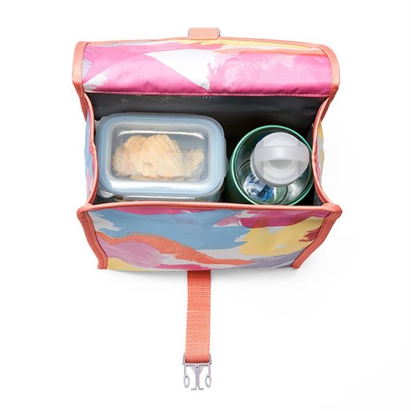 Thirty-One Watercolor Fold-Over Lunch Bag - Picture 2 of 3